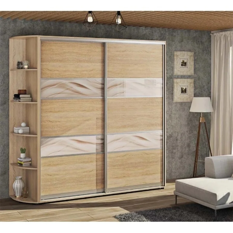 Sliding wardrobe 1.7 m "Model 3" two-door order